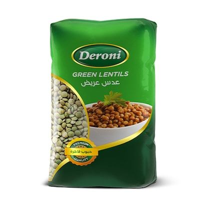 Deroni Green Lentils 900g