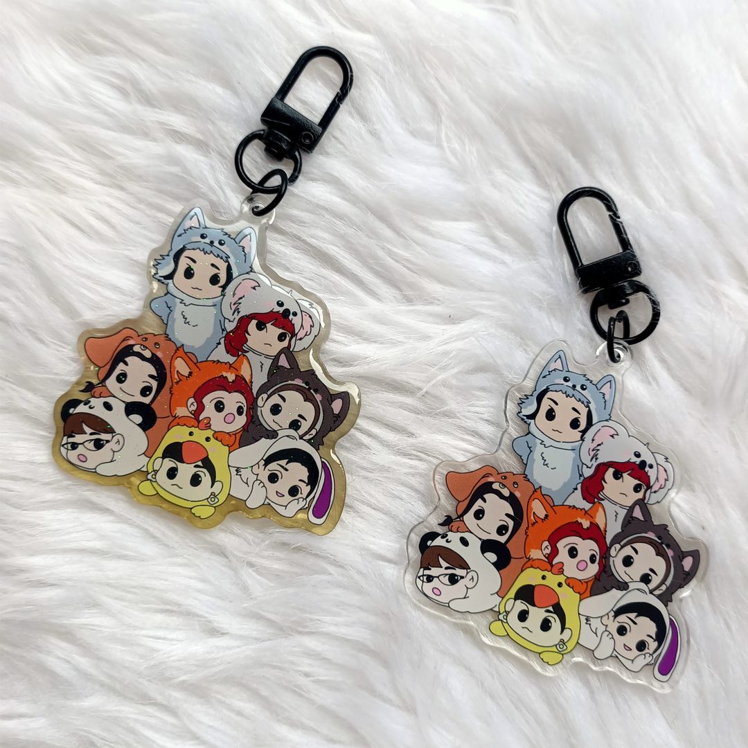 BINI OT8 Onesies Keychain