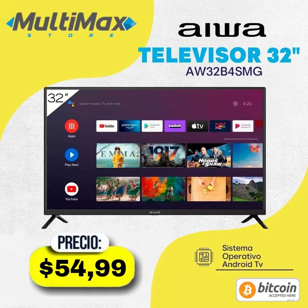 Televisor Marca AIWA 32" SMART