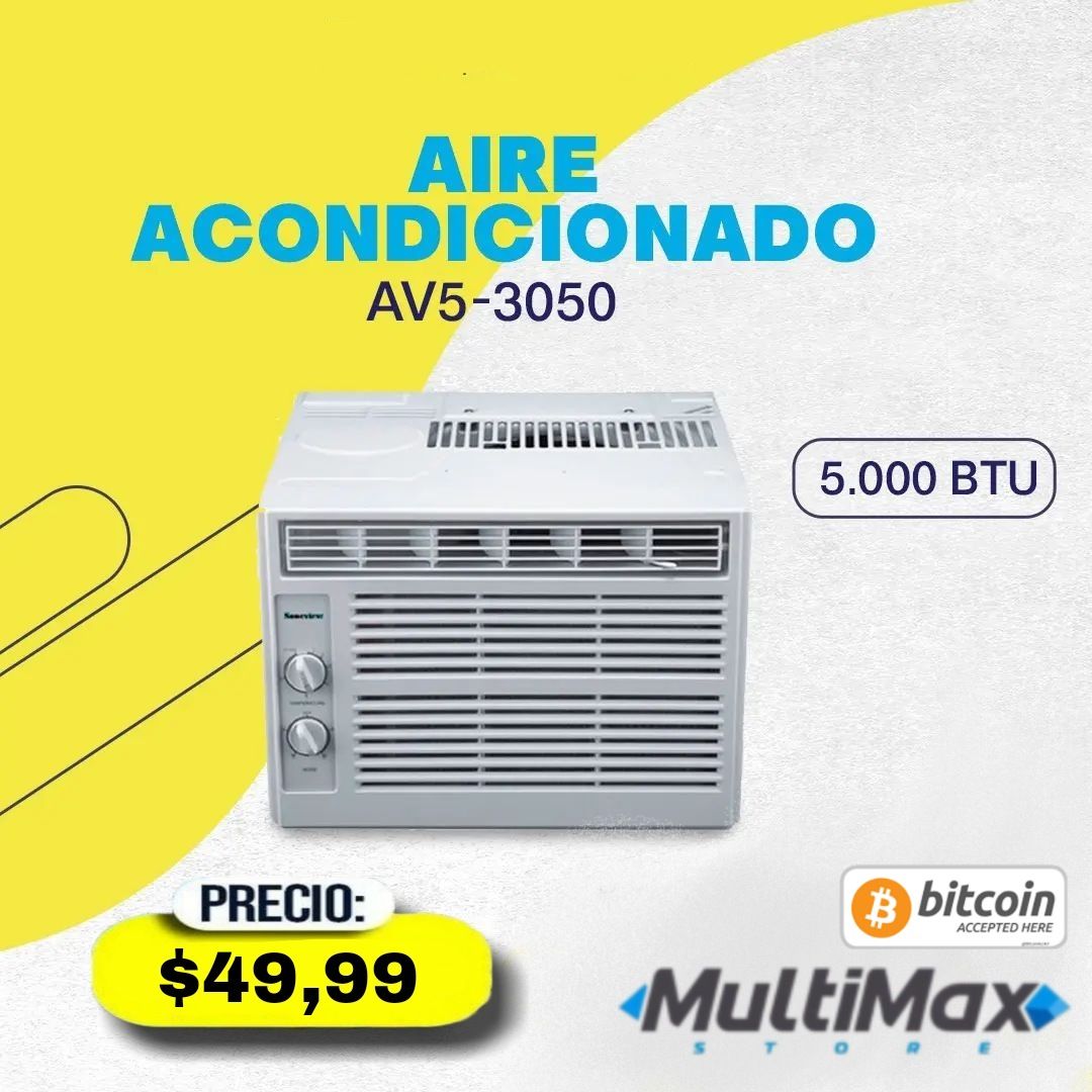 Aire Acondicionado de Ventana, Marca Soneview