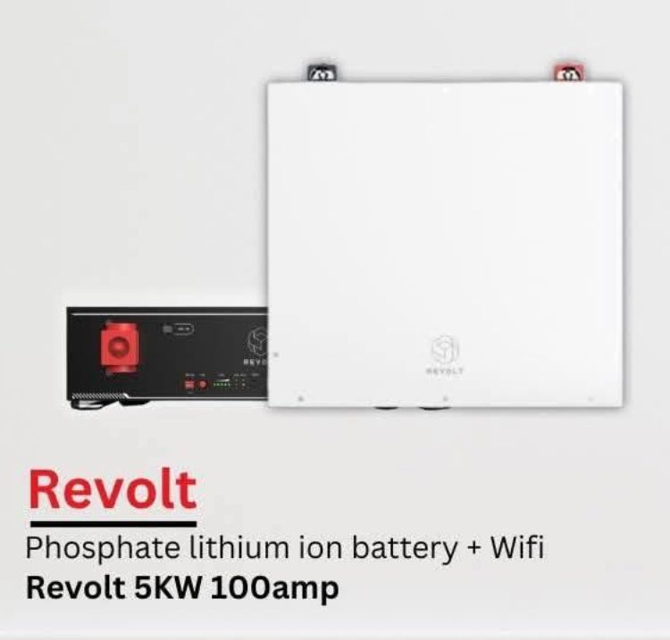 Revolt by Dyness Lithium, 51.2v / 100 Ah