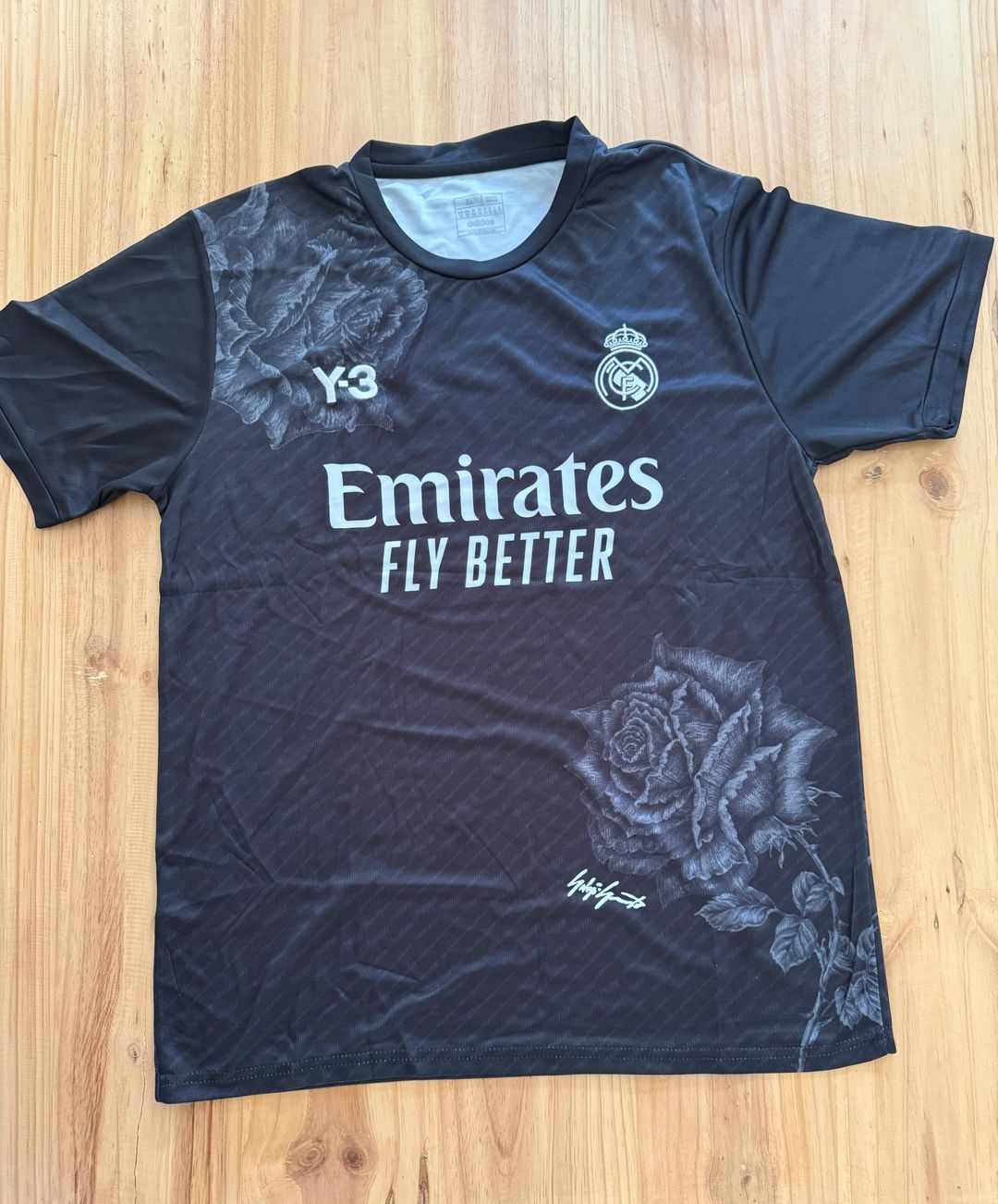 Y-3 X Real Madrid Warm Up Rose-print Jersey 