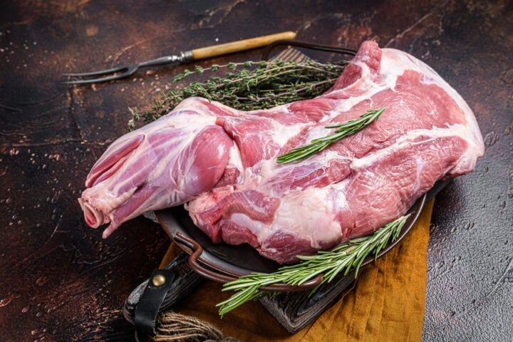 Lamb shoulder shanks