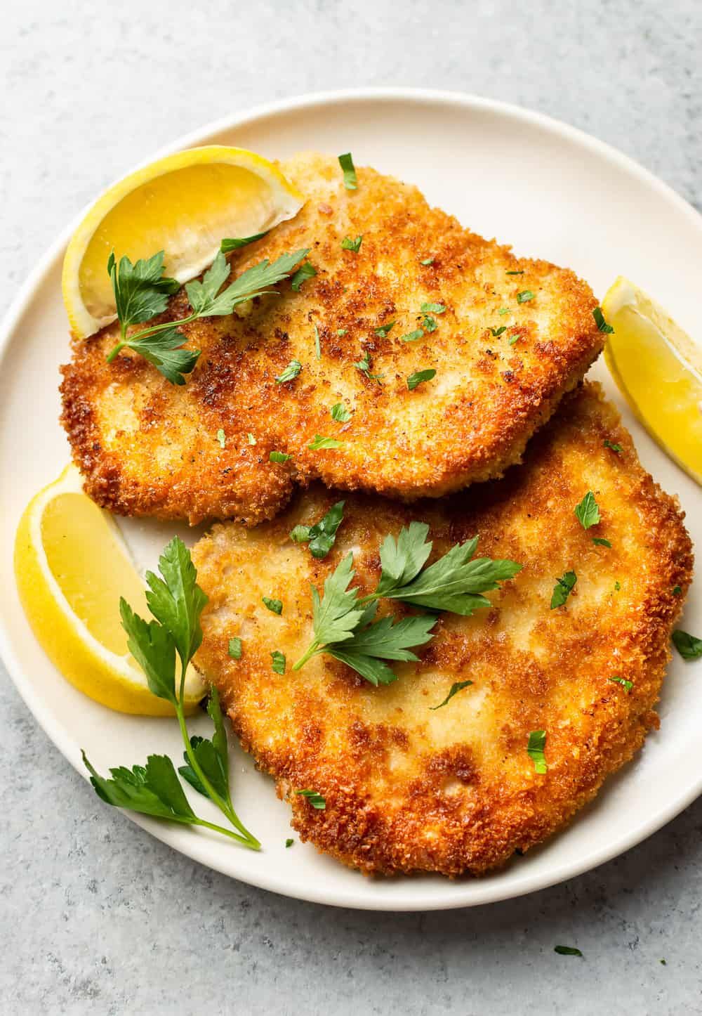 Crispy Chicken Schnitzel