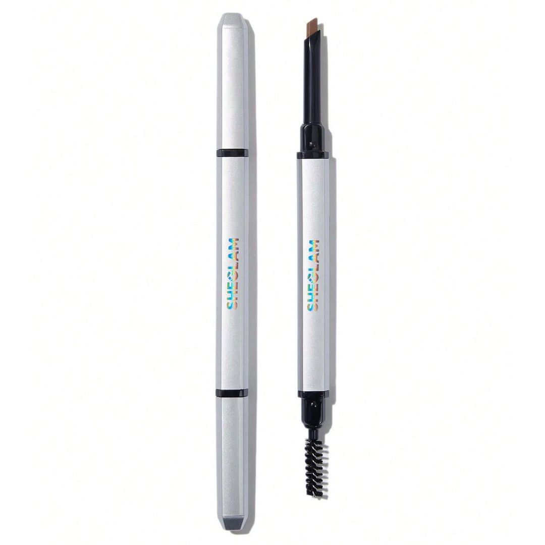 SHEGLAM Dual-Ended Fine Eyebrow Pencil - Light Brown