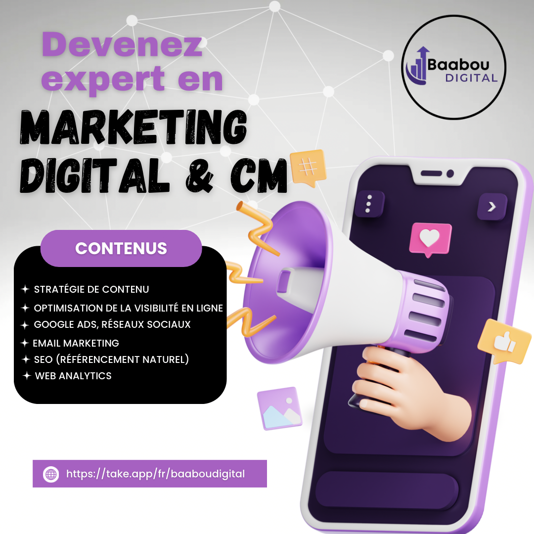 Formation Complète en Marketing Digital et Community Management