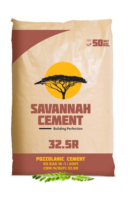 Savannah Cement 32.5R 1 Bag (50Kgs)