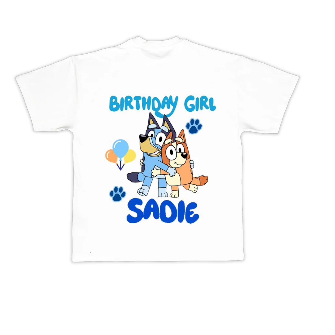 Personalized Kids Birthday Tees (8-16)