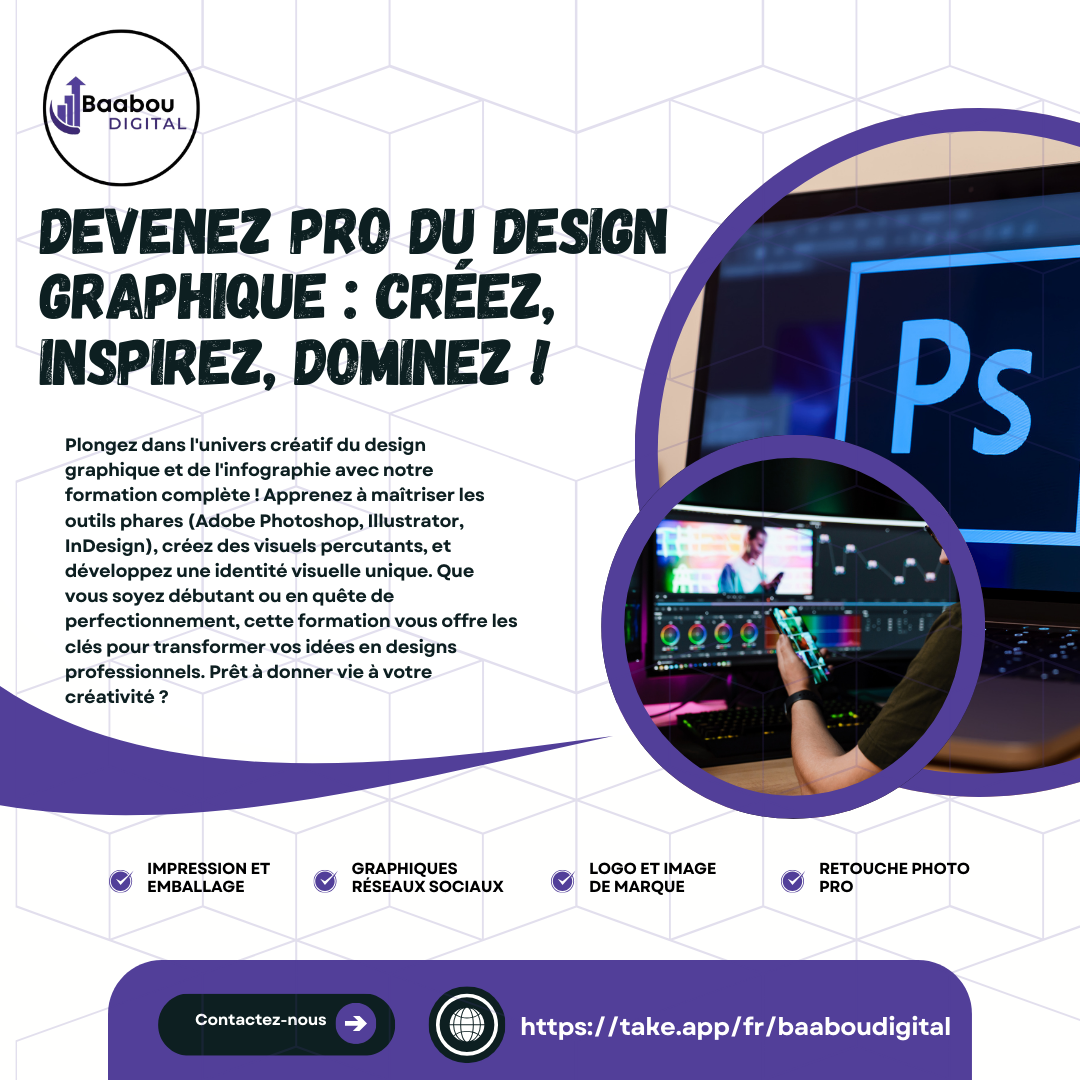 Formation Complète en Infographie et Design Graphique