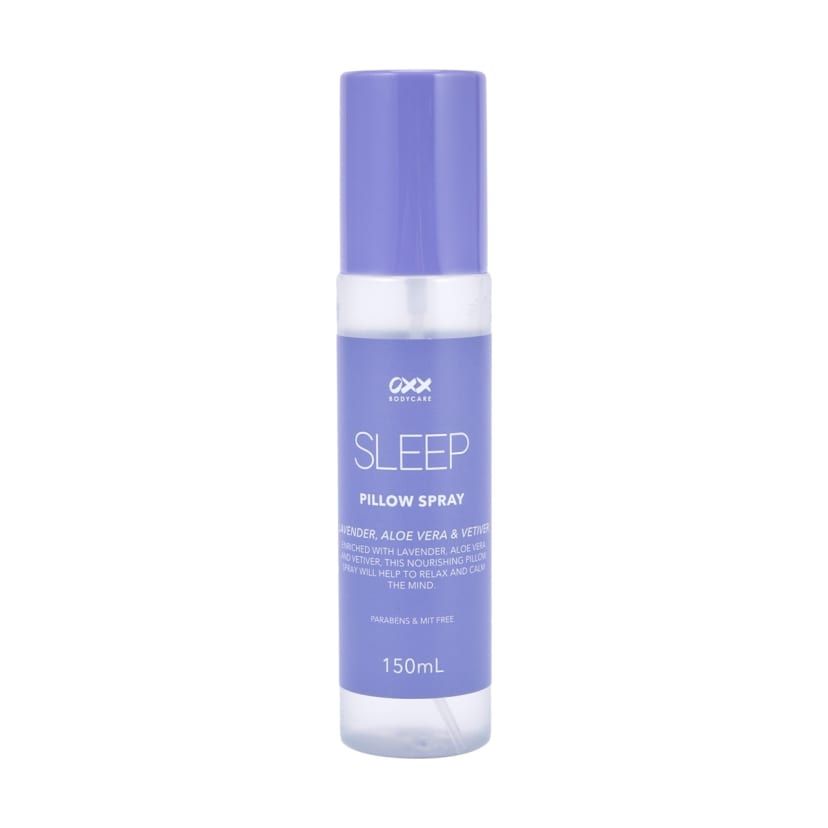 OXX | Bodycare Sleep Pillow Spray 150ml - Lavender, Aloe Vera and Vetiver - NEW