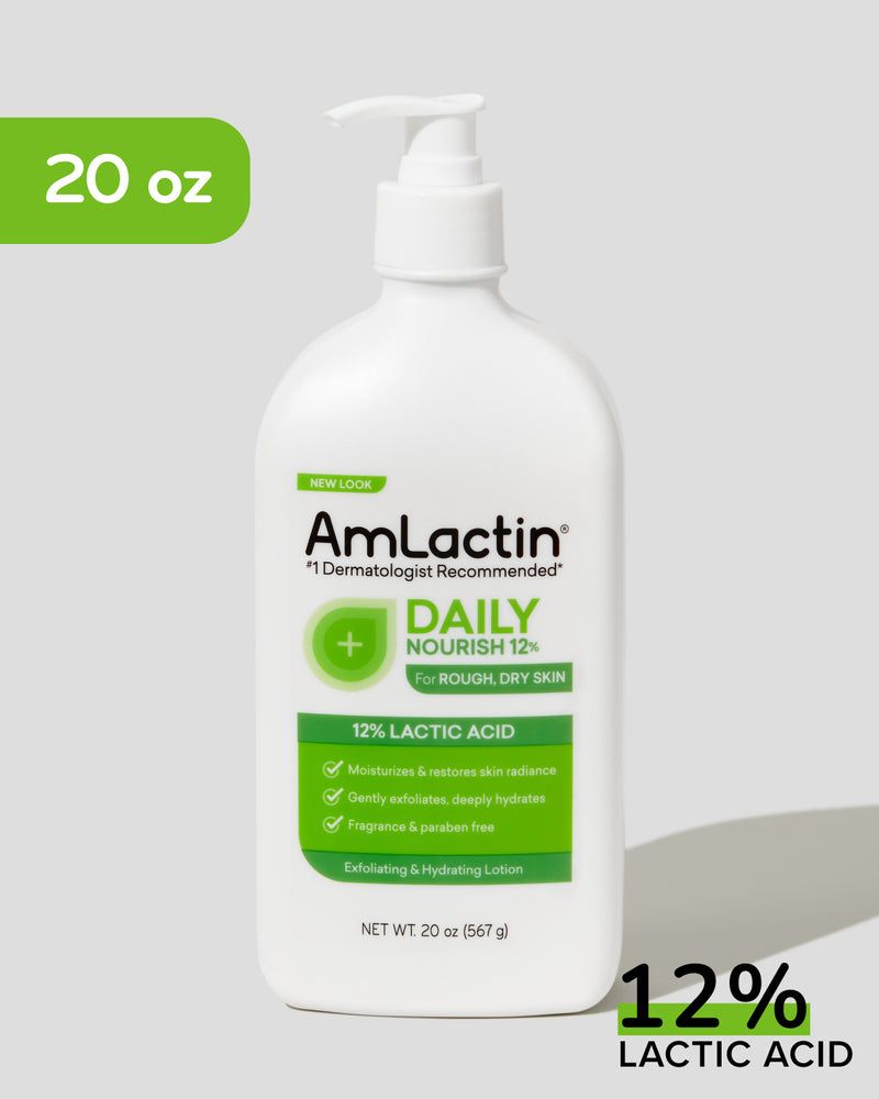 Amlactin Daily 12% Lactic Acid Moisturizing Lotion 20oz 567g