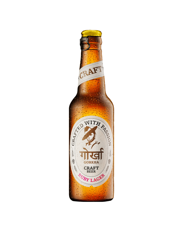 Gorkha Craft Ruby Lager Bottle 330ML