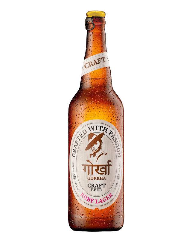 Gorkha Craft Ruby Lager Bottle 650ML