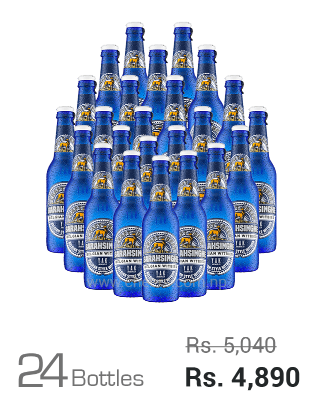 Barahsinghe Craft Belgian Witbier 330ML x 24 Bottles