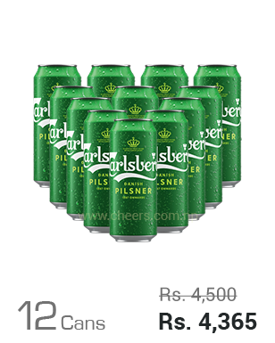 Carlsberg Danish Pilsner 500ML x 12 Cans