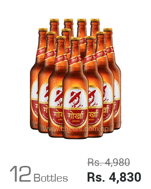 Gorkha Premium 650ML x 12 Bottles