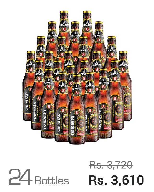 Namaste 8 Extra Strong 330ML x 24 Bottles