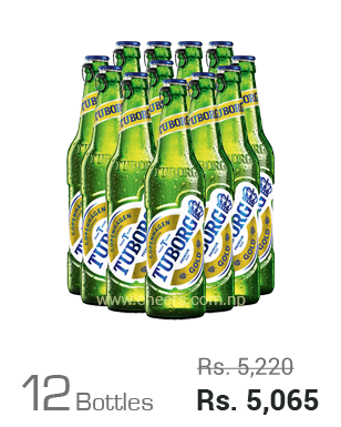 Tuborg 650ML x 12 Bottles