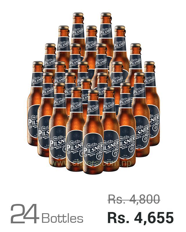 YB Pilsner Premium Craft 330ML x 24 Bottles