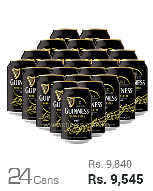 Guinness Stout 330ML x 24 Cans