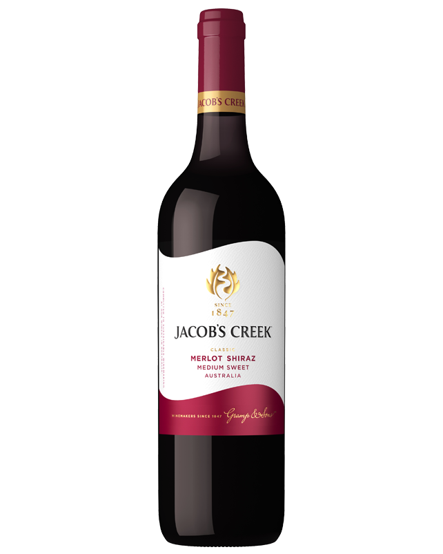 Jacob's Creek Classic Merlot Shiraz Medium Sweet 750ML