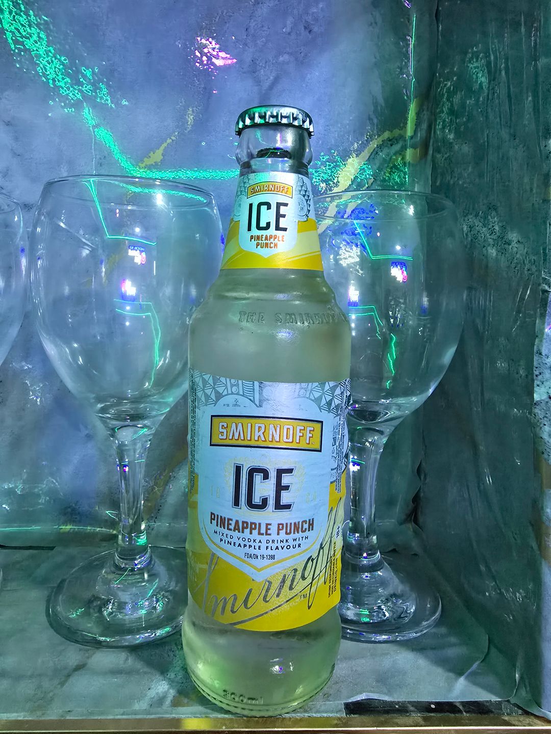 Pineapple punch Smirnoff Ice