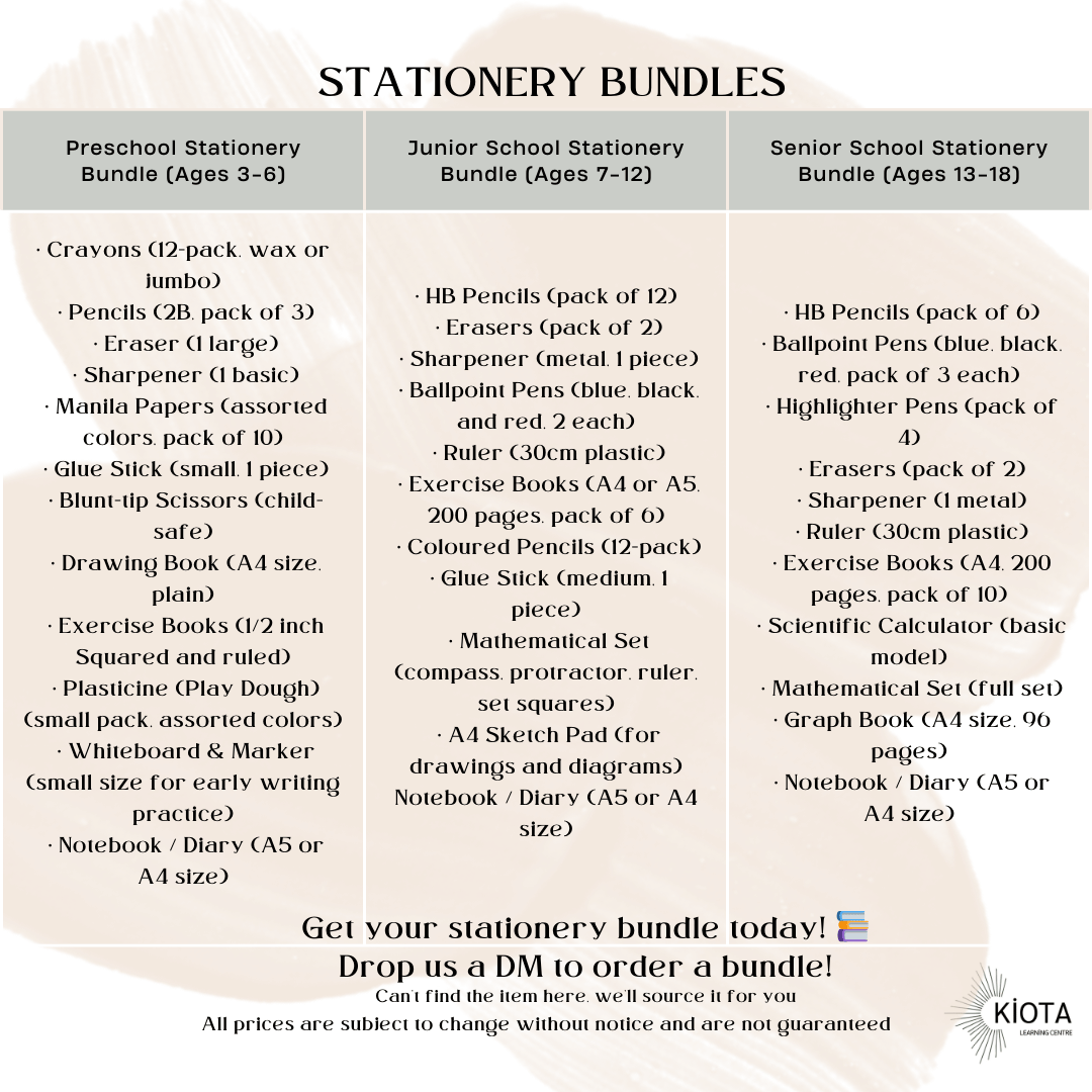 Stationery Bundle