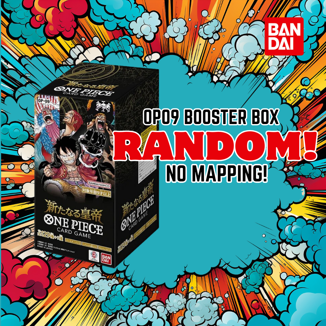 ONE PIECE TCG: OP09 BOOSTER BOX [RANDOM NO MAP]