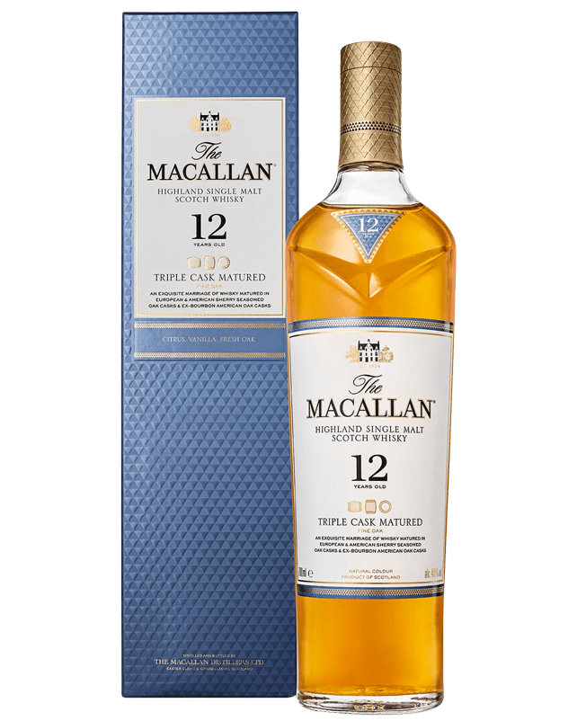 The Macallan 12yrs Triple Cask Matured 700ML