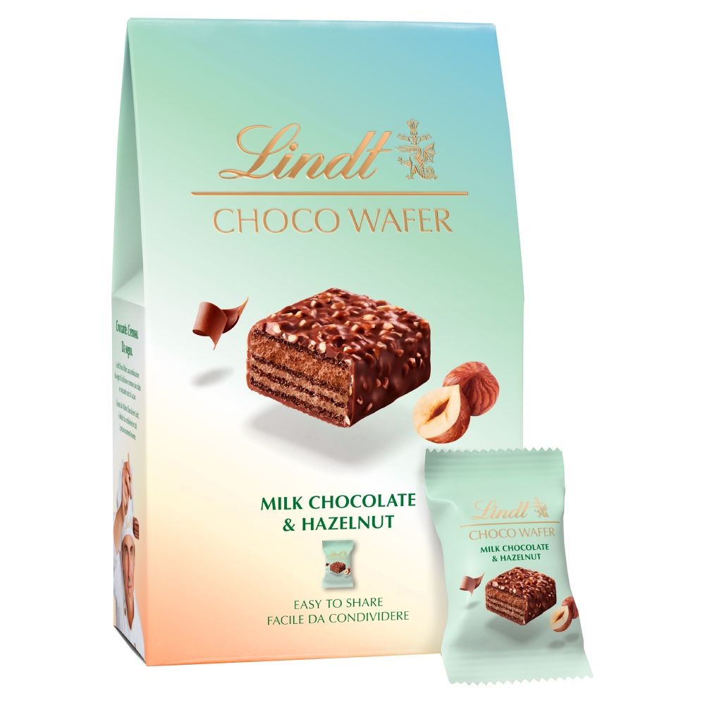 Lindt Wafer Milk Chocolate Sharing Box 135g