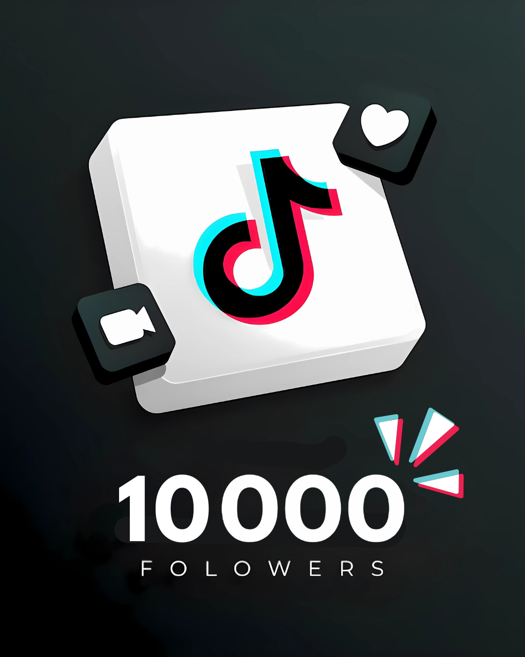 TIKTOK 10.000 abonnés 