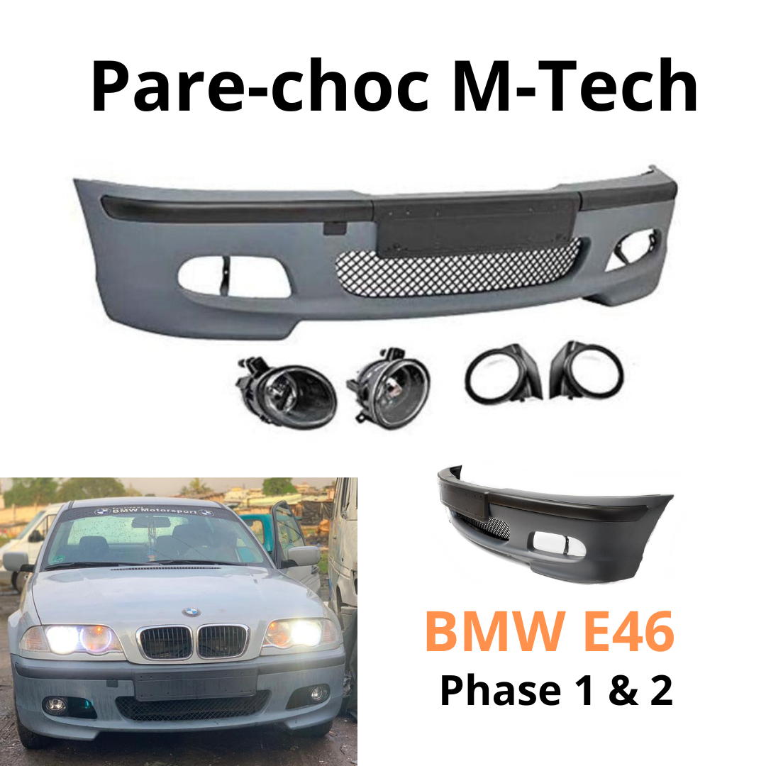 Pare-choc avant M-Tech BMW E46 