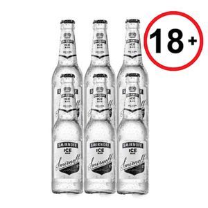 Smirnoff black 6 pcs