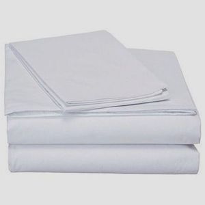 Double cotton bedsheets 5*6  + 2 pillow cases 4pcs 