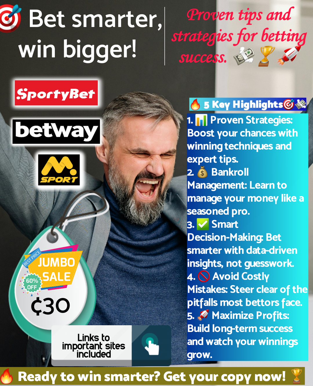 Bet Smarter, Win bigger! Proven Tips and Strategies for Betting Success