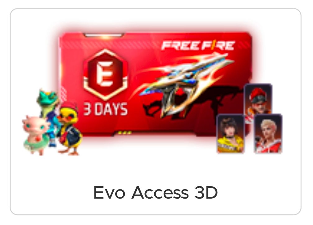 EVO ACCESS FOR 3 DAYS 