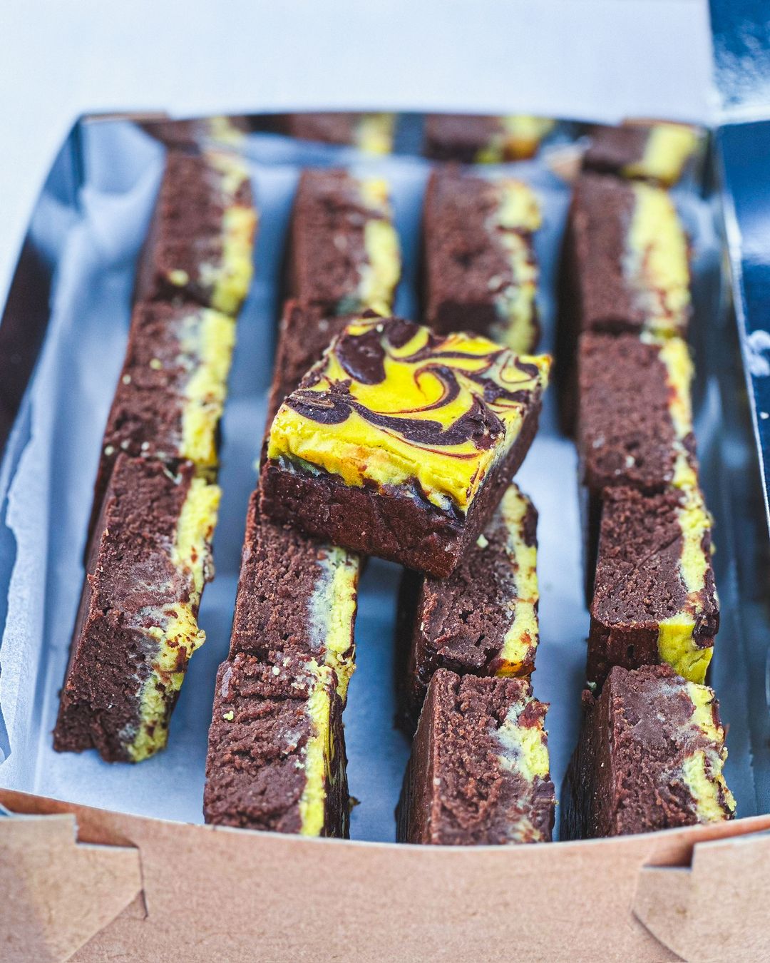 Protein Cheese Brownies