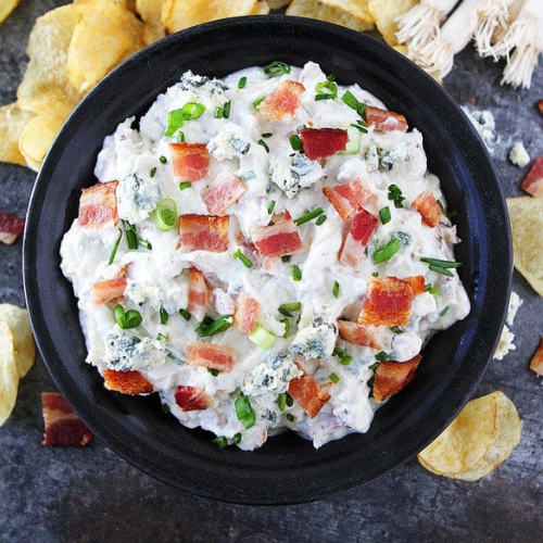 BACON BLUE CHEESE DIP