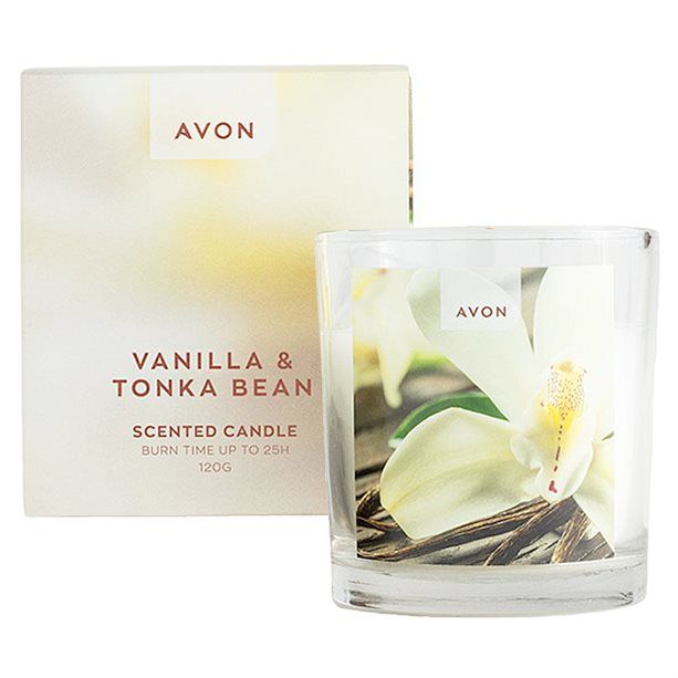 Vanilla & Tonka Bean Scented Candle 120 grams