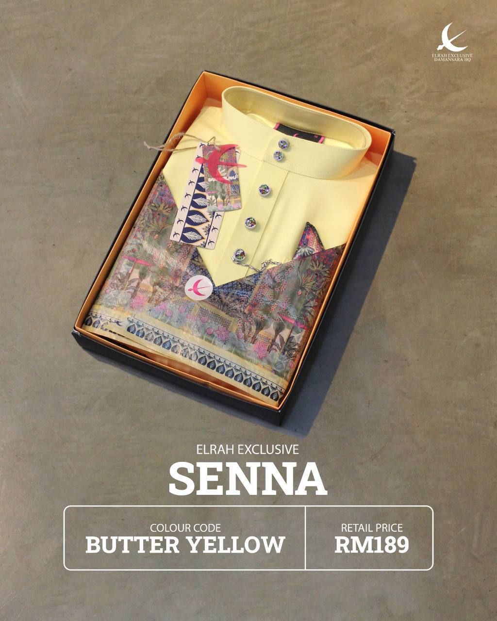 Elrah Exclusive Senna (Butter Yellow)