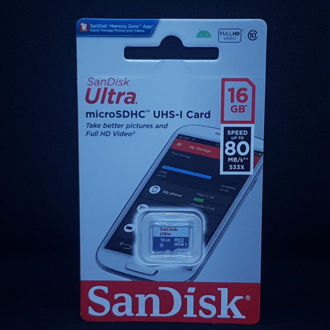 16GB Sandisk Ultra MicroSD Card