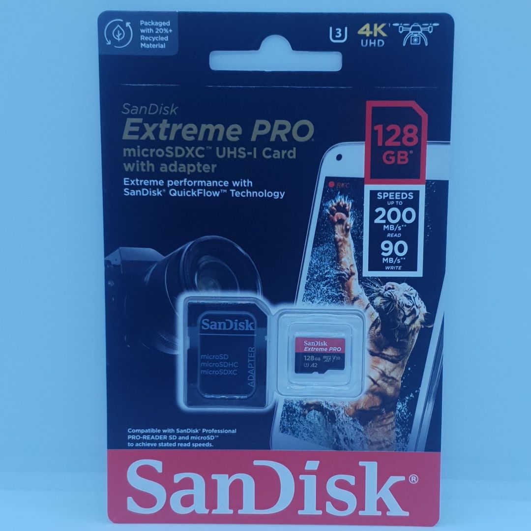 128GB Sandisk Extreme Pro Micro sd