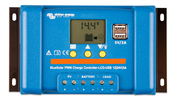 BlueSolar PWM-LCDUSB 12/24V-5A