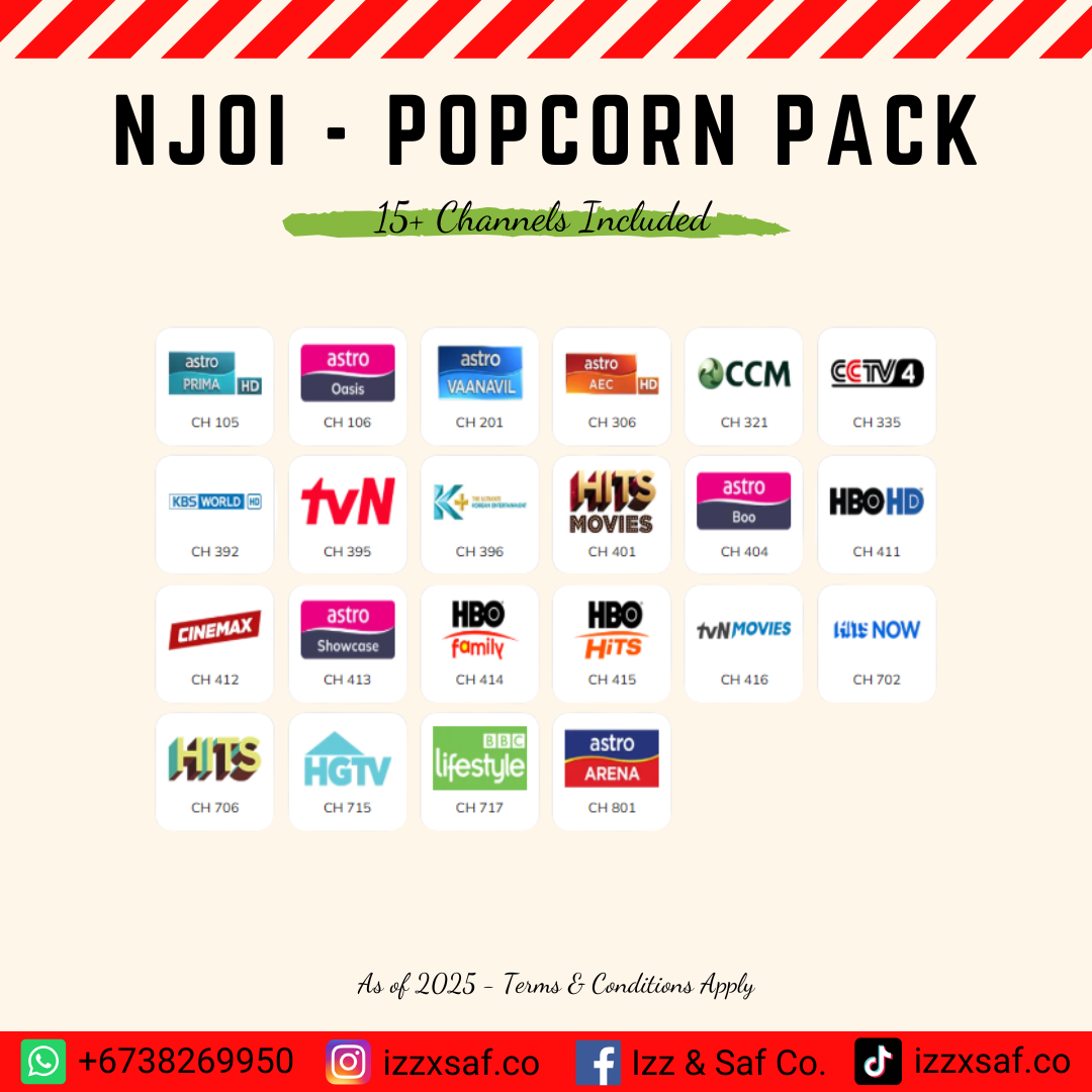 NJOI - Popcorn Pack