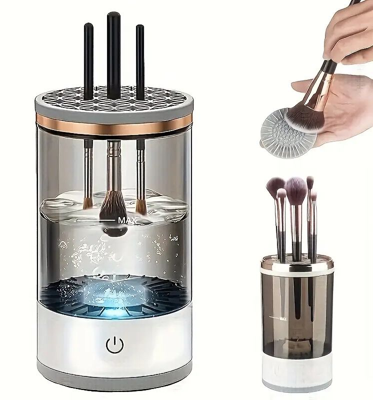 USB Powered Makeup Brush Cleaner.