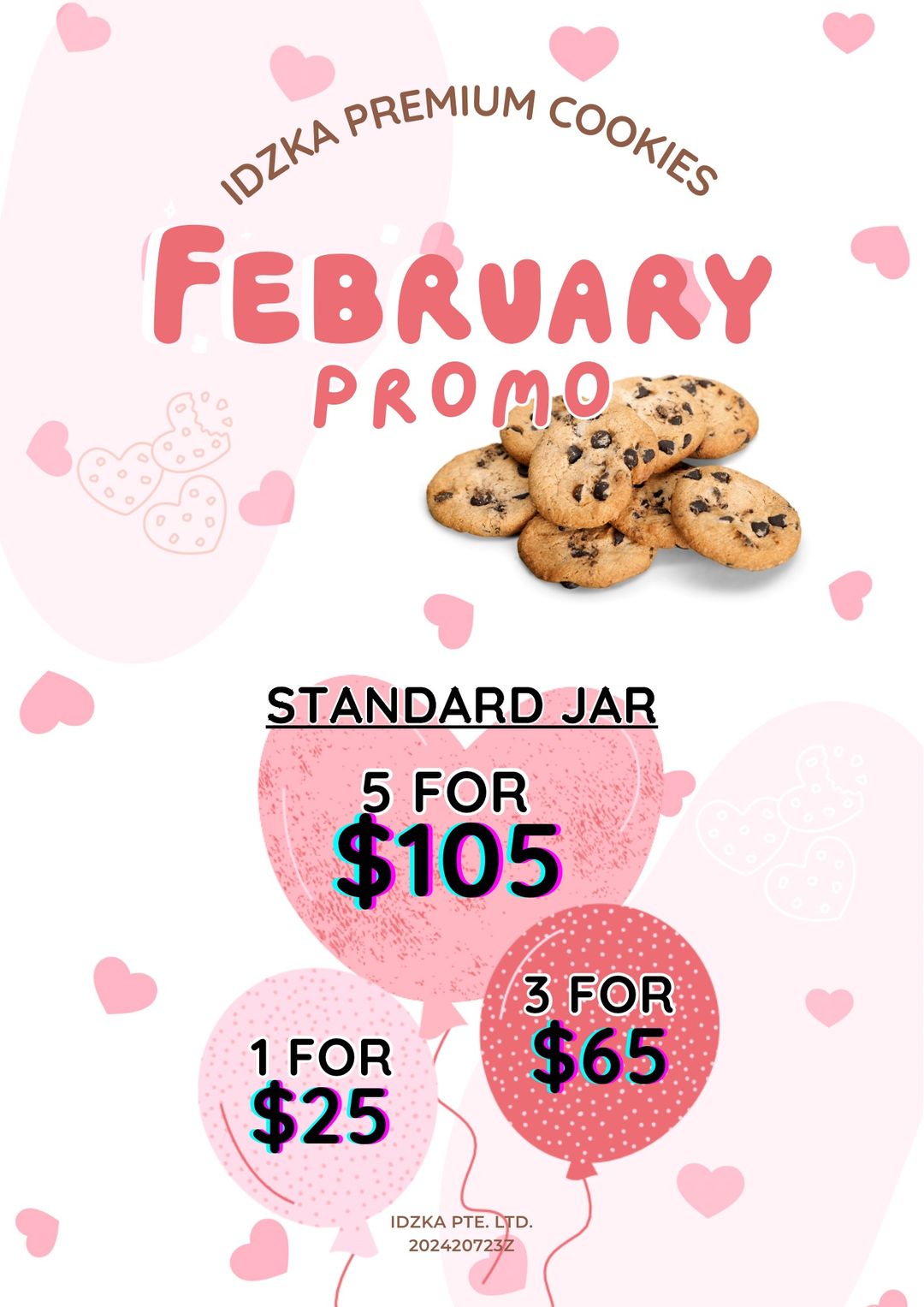 February 2025 Promo 3 for $65 (Standard Jar)