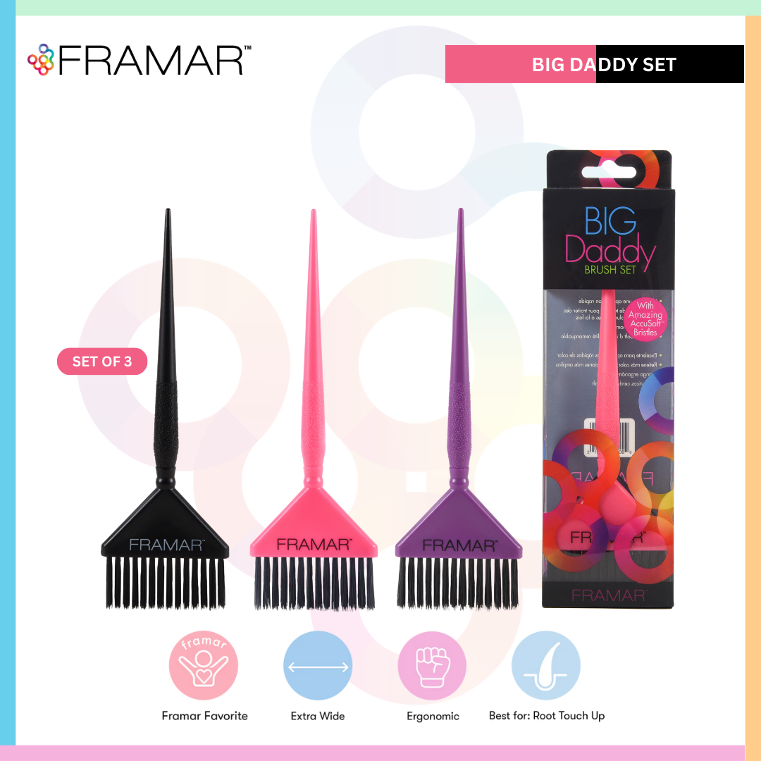 Big Daddy Brush Set of 3 | Framar