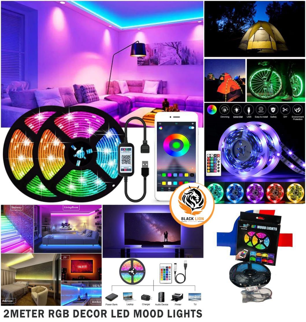 2 Meter RGB  Décor led Mood Light