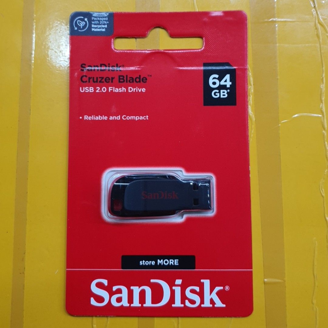 64GB Sandisk Cruzer Blade Flashdisk 