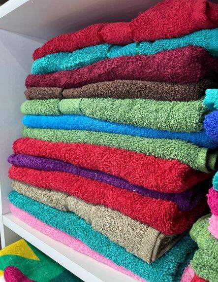 Classic colored  towels